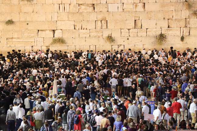 Shabbat, Western Wall Israel